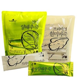 Detailed page Brown rice yam porridge cabbage porridge 30g 20 sticks convenient meal replacement for men and women of all ages / 현미마죽 양배추죽 30g 20스틱 남녀노소 식사대용 간편식사