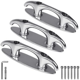 Lifeswell Stainless Steel Resistance Band Wall Anchor, Space Saving Wall Mount Workout Anchors for Home Gym Workouts, Strength Training, Physical Therapy, 3 Pack