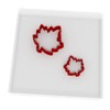 Mini/Small Maple Leaf Set of 2 Value Fondant Cutters Pair