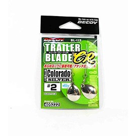Katsuichi Decoy BL-11S Trailer Blade Colorado Silver #2