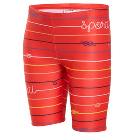 Sporti Sailor's Knot Jammer Swimsuit – Men & Boy’s Jammer with Secure Fit, Pool Practice Gear, UPF 50+ - Sailor's Knot - 24