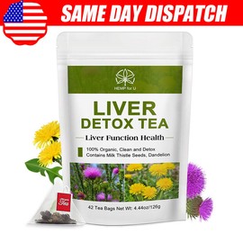 HFU 42 Bags Liver,Kidney and Pancrea Herbal Compound Detox & Cleanse Herbal Tea