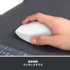 Logicool M171rOW Wireless Mouse, Small, Lightweight, Symmetrical, Small, Light, M171r