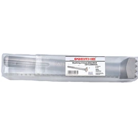 WERHE® SDS MAX Bush Hammer Chisel 16 Teeth 200mm Long, Square 32mm - Hammer Chisel for Electric Rotary Hammers - Bush Hammers, for hammering Concrete
