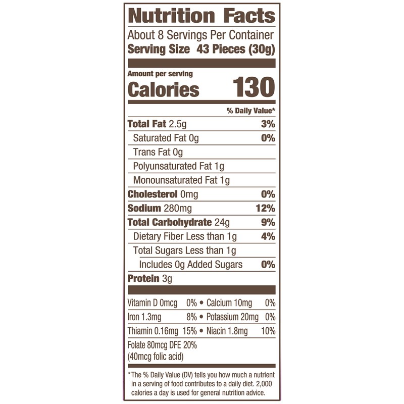 Pepperidge Farm Goldfish Pretzel Crackers, 8 oz. Bag (Pack of