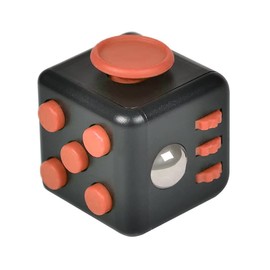 TCAX Fidget Cube Dice Cube Stress Relief Cube 6 Sides Infinity Button Stress Release Hand Play Toy Toy Toy Mood Change Gift
