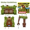 Simulated Adventure Dinosaurs Toys, 12 Pcs Realistic Dinosaur Figures with
