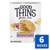 Good Thins Parmesan & Garlic Rice & Cheese Snacks Gluten