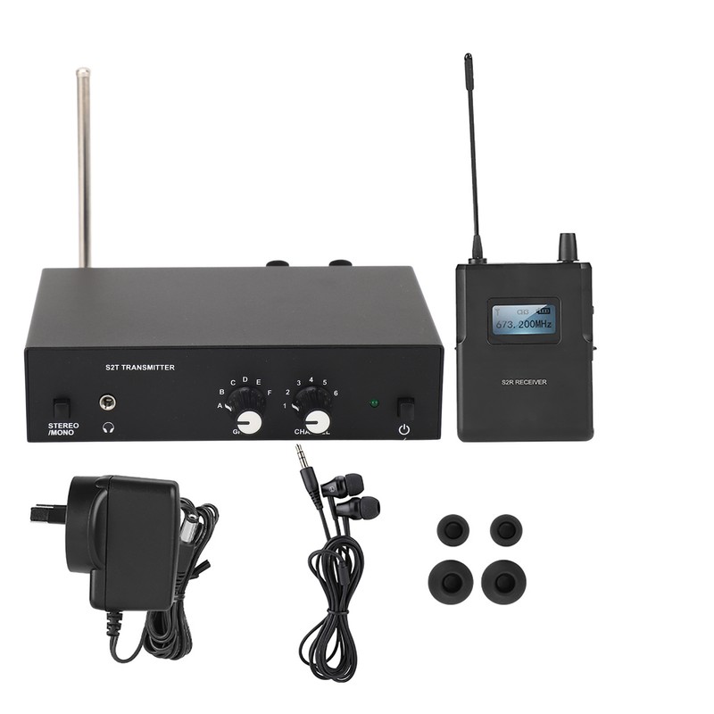 For ANLEON S2 UHF Stereo Wireless Monitor System in Ear