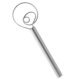 Danish Dough Whisk, Premium 304 Stainless Steel Bread Whisk, for Quick Mixing, Does Not Rust for Baking, Dough Whisk 13 Inch Dough Mixer Premium Stainless Steel Handle Bread Mixer Whisk Mixing Large