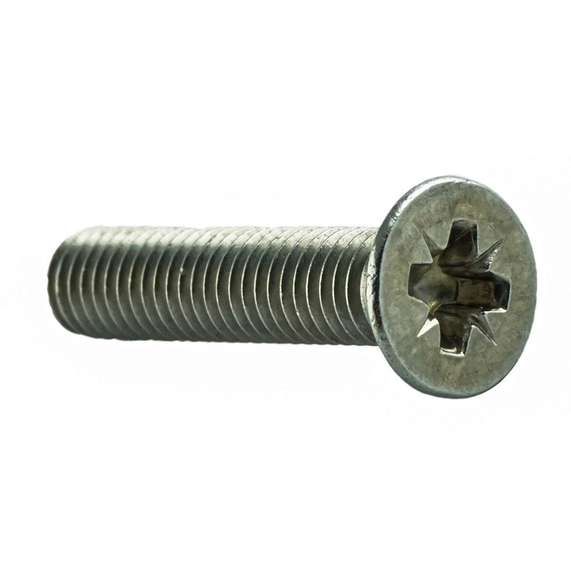 M5 x 100 mm (20 pieces) Countersunk Screws with Phillips