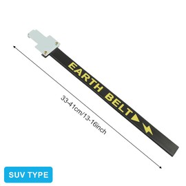 Car A-nti Static Strap Electrostatic Earth Belt, Ground Wire Strap Vehicle Safe Driving Tool, Vehicle Automobile Static Electricity with Single Copper Wire(Size:33-41cm)