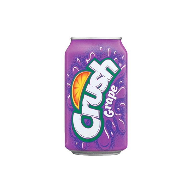 Crush Grape Soda, 12 Fl Oz Cans (Pack of 18,