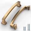 Coinkoly 10 Pack Champagne Bronze Cabinet Pulls 5 Inch(128mm) Hole