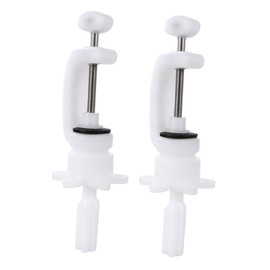 PACKOVE 2Pcs Wig Holder Stand for Cosmetology Training Portable Mannequin Head Clamp for Wigs Hats Glasses Durable Desktop Hair Styling Support Lightweight and Easy to Carry
