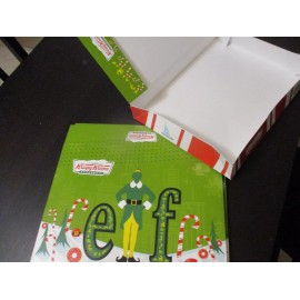 crispy creme ELF Limited Edition  ELF  Themed collectible 2023  Krispy Kreme Donut Box   UNUSED