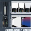 YLUIQDZL 2 Pack High Lumens Rechargeable Flashlights,5 Modes Super Bright