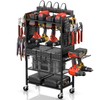 CCCEI Power Tool Organizer Cart with Charging Station, Garage Floor