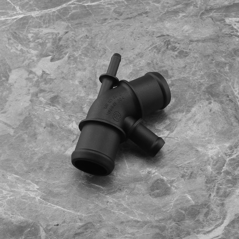 2 Pcs Coolant Hose Connector Pipe Flange 1J0121087C Compatible with