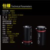 FUJIMORI LED Keychain Flashlight Light Energy Saving Strong Brightness Military