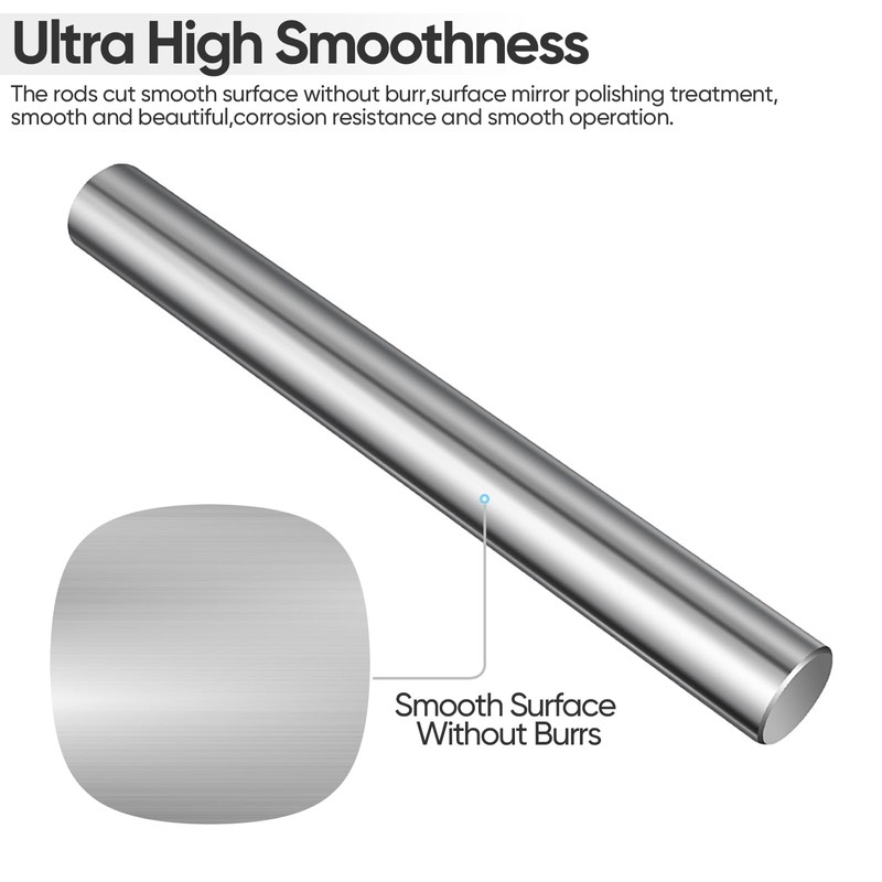 16mm x 200mm (0.63 x 7.87 inch) Linear Motion Rod
