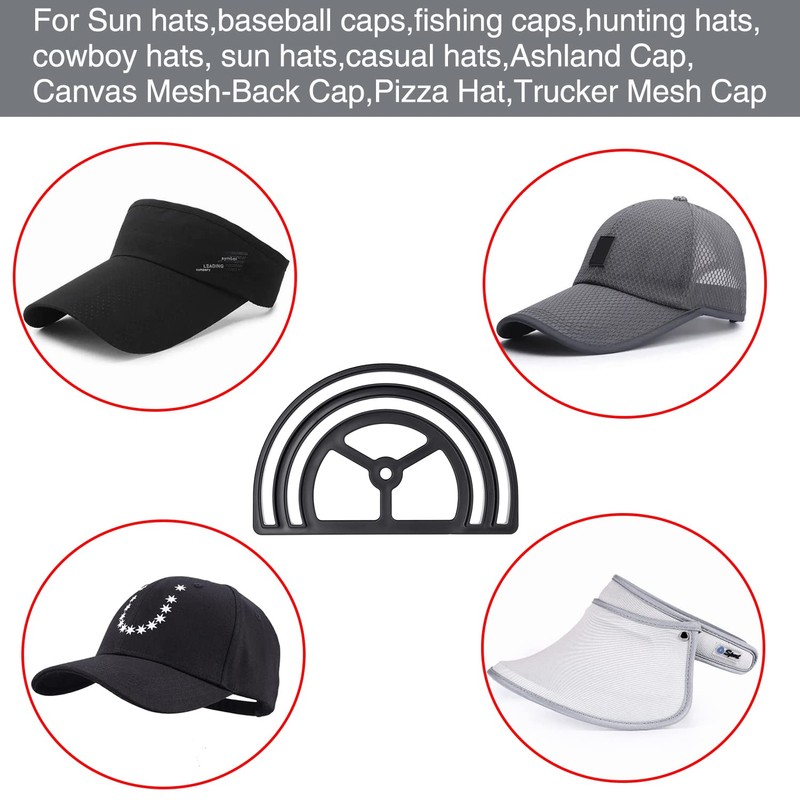 Hat Brim Bender 2-Pack – Dual Slot Hat Curving Tool