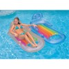 Intex King Kool Lounge Inflatable Swimming Pool Lounger with Headrest