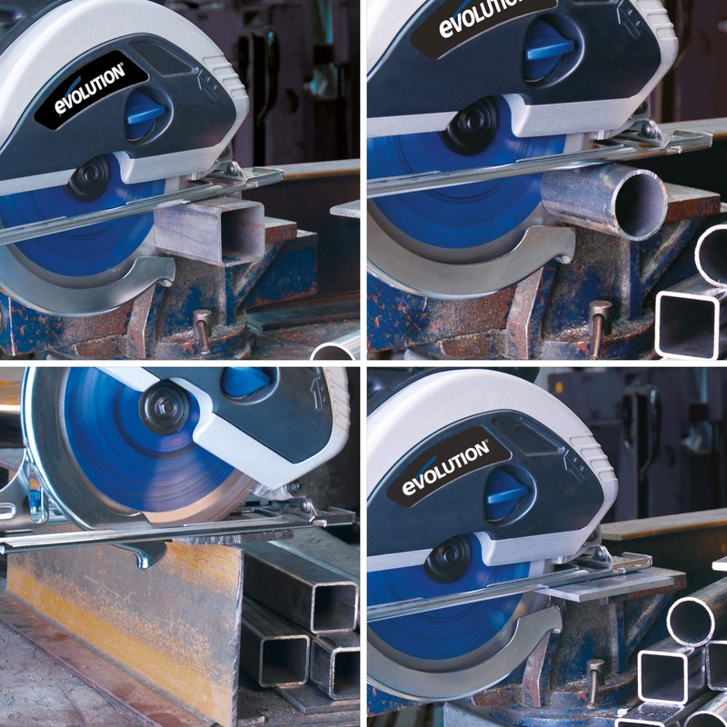 Evolution Power Tools - Hoja de sierra de corte (acero