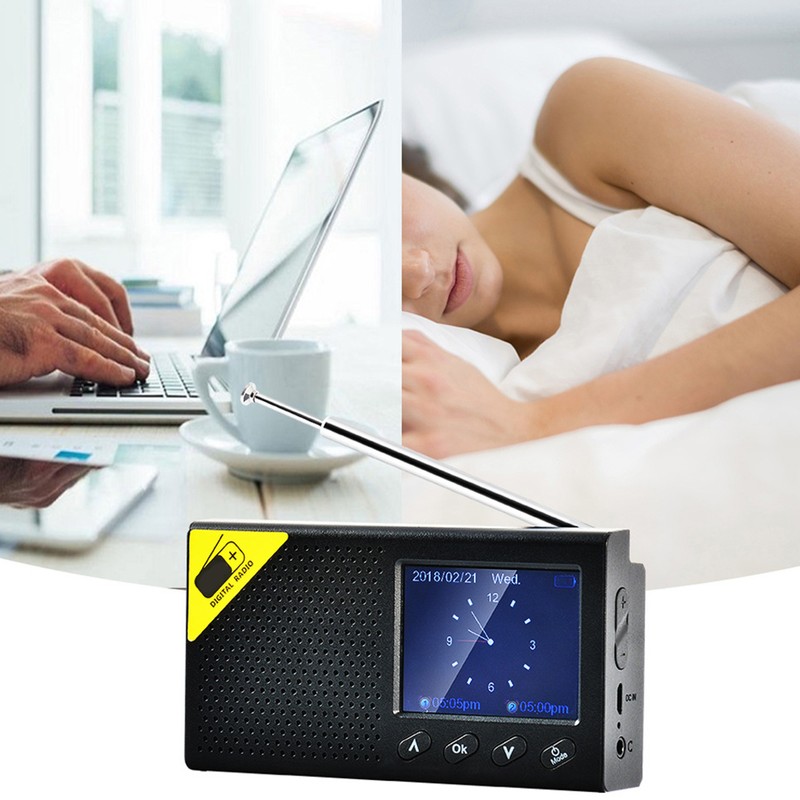Portable Home Using Digital Radio for DAB 2.4 Inch LCD