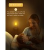LOHAS Amber Night Light, Dimmable Plug in Yellow Night Light