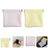 LABRIMP 2pcs Earphone Case Bag Travel Mini Simple Headphone Case