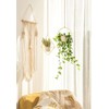 Macrame Hair Bow Holder Hanging Hair Clips Hanger Headband Storage