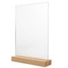 Operitacx Versatile Acrylic Easel Stand Table Sign Display Stand for