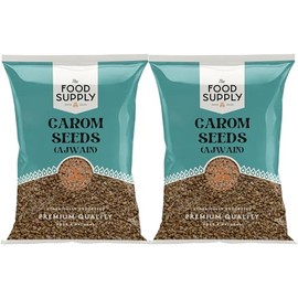 Carom Seeds 2x100g, Ajwain Seeds, Caraway seeds - Finest Premium Quality | 100% All Natural | No additives