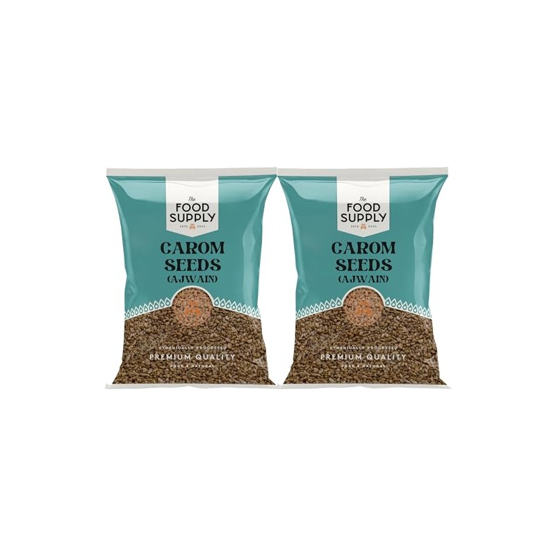 Carom Seeds 2x100g, Ajwain Seeds, Caraway seeds - Finest Premium