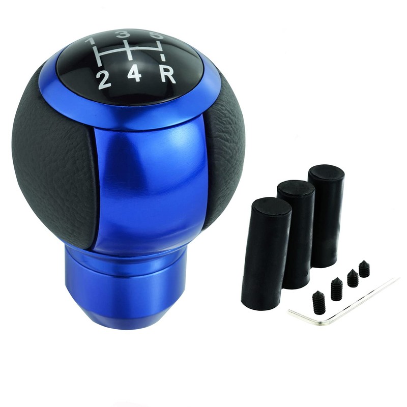 Abfer 5-Speed Shift Car Knob, Shift Knob, Shifter Knob, Universal