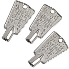 3 Pack 216702900 Freezer Door Key for Frigidaire Kenmore AP4071414 PS2061565 AP2113733 AP4301346 PS1991481 06599905 08037402 12849(Metal)