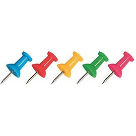 Maped Push Pins Assorted Colours (Pack of 25)