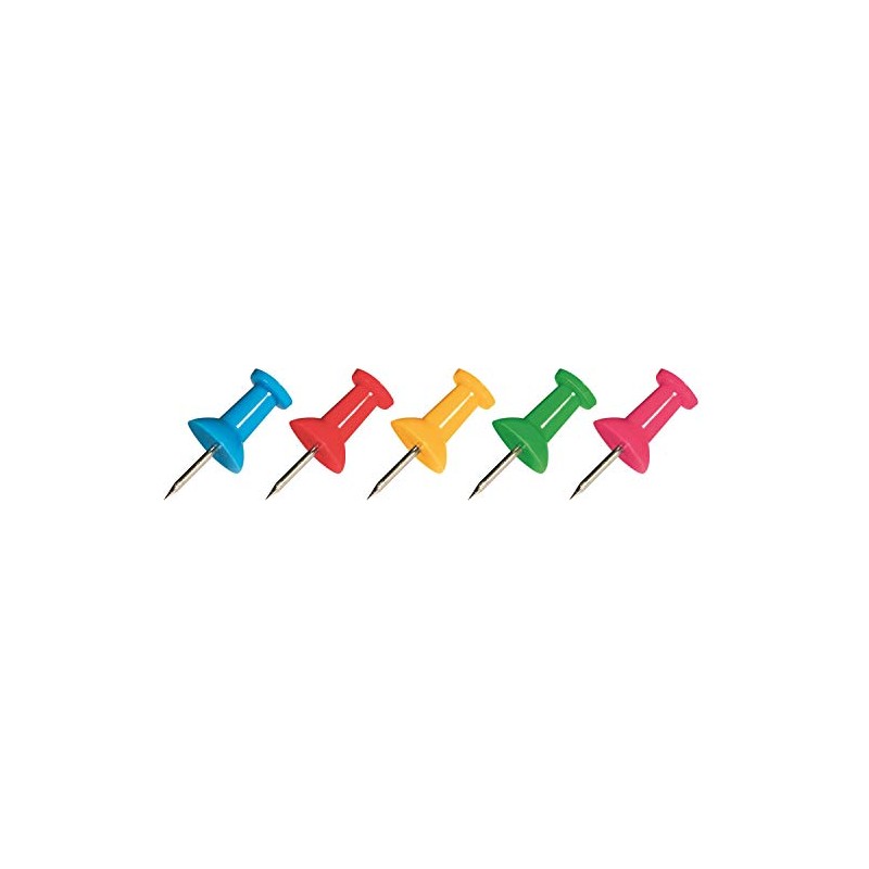 Maped Push Pins Assorted Colours (Pack of 25)