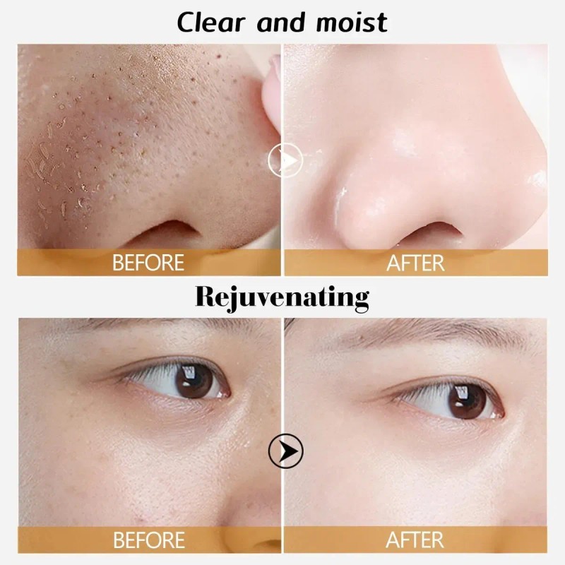 Máscara Exfoliante Gold Foil Facial Dorada Antienve