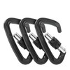 Mad Rock Super Tech Screw Gate Locking Carabiner (3-Pack)