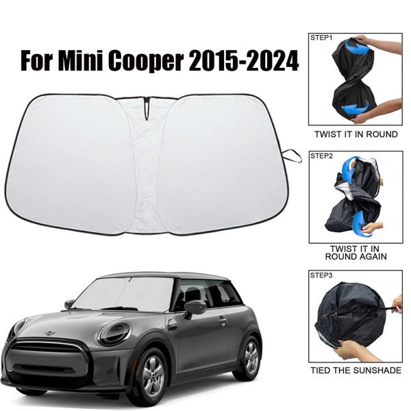 Unbranded Custom Windshield Sunshade Front Sun Visor Cover Fits For