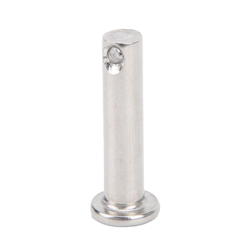 50Pcs Round Clevis Pins Flat Head 304 Stainless Steel Locating