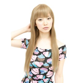 Wiggy Rich Straight Long Costume for Small Natural Gold Women's