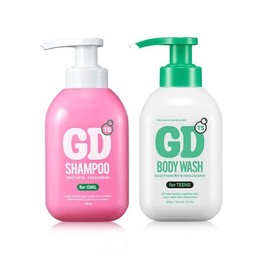 TS GD Shampoo For Girl 400g + TS GD Body Wash 400g GD Shampoo Puberty Girl Exclusive Set (47934389) / TS지디샴푸 포걸 400g + TS지디 바디워시 400g GD샴푸 사춘기소녀 전용세트 (47934389)