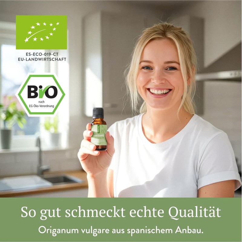 Organic Oregano Oil 100% Natural