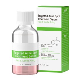 Anti Acne Serum - Acne Drying Lotion – Fast-Acting Blemish & Spot Treatment - Face Serum to Reduce Redness & Pimples - Dry Out Pimples,Clean Pores - Teen Girls, Women & Men Skin Care