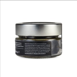 NERO FERMENTO NV Spicchi di Aglio Nero prodotto con Aglio di Voghiera D.O.P. 40 g, Made in Italy, Senza Conservanti, Ricco di Antiossidanti, Ideale da usare a crudo su insalate, paste fredde