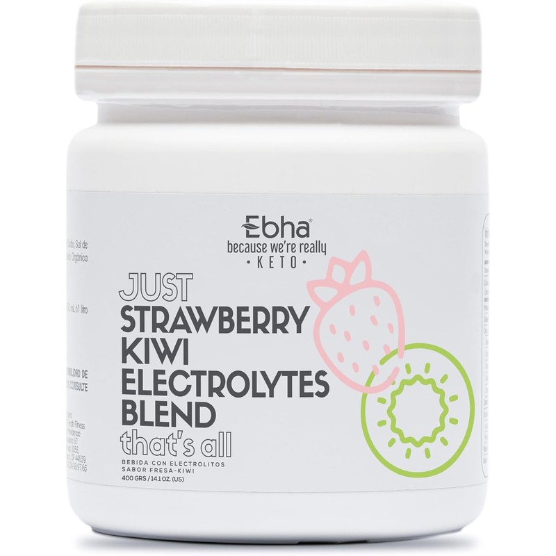 Electrolitos KETO endulzados con Stevia 100% Sin azúcar y sin