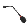 9.8in Professional Gooseneck Microphone Flexible Desktop Gooseneck Condenser Microphone for